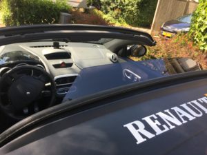 Winddeflector Renault Wind by Cabriodesign.nl